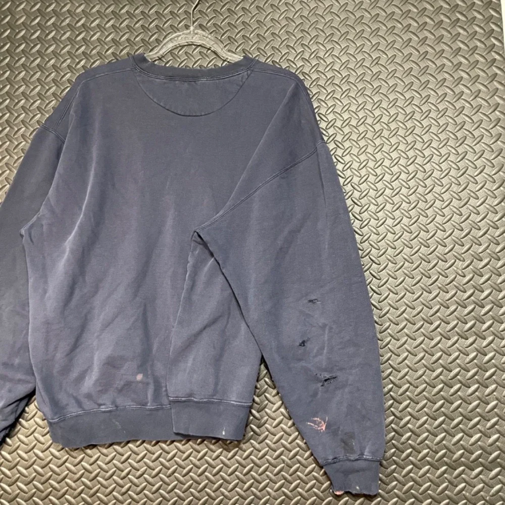 Vintage Champion Miami Dolphins NFL Football Navy Blue Pullover Sweater Men's XL